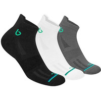 Bambos Bamboo Socks For Men Anti-Microbial Ultra Soft Padded Ankle Length Socks, Pack Of 3 Multicoloured