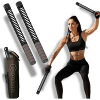 B Rope+ By Chaken | Adjustable Ropeless Battle Rope For Home & Gym | Full Body Workout, Cardio, Strength Training | Portable Fitness Tool For Hiit, Crossfit, Core & Endurance