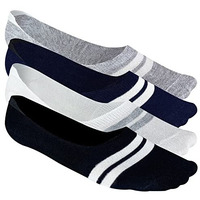 Heelium Bamboo No Show Socks For Men | Odour Free & Breathable | 3X Softer Than Cotton Socks | Low Cut Socks | Size (Uk 6-10)