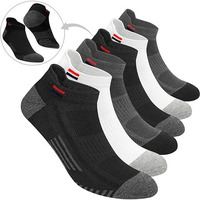 Navysport Ankle Socks For Men Women Cotton Casual Sports Socks Pack Of 6 Pairs, Free Size, Multicolour