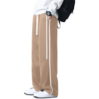 Greciilooks Casual Trousers Pants | Regular Trouser Loose Fit | Sports For Men Stylish Treck Pant | Sweatpants | (Sports | Gym | Yoga) Beige