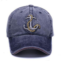 Handcuffs Cotton Unisex Baseball Caps Adjustable Stylish Sun Protective Cap For Men Women (Blue)