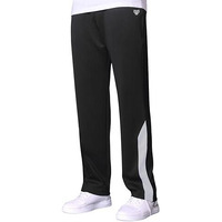 Flapfit Men's Track Pant For Men Forgym, Yoga Track Pants For Man Lower For Men Black