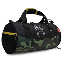 Sfane Camo Print Gym Bags For Men With Separate Shoe Compartment Sports Gym Bag For Women Duffle Bags For Gym, Duffel Bags Sports Bag - Camo Yellow