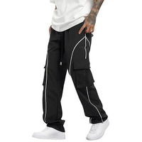 Lymio Track Pant For Men || Track Pants || Plain Track Pant (Tp-64-Black-L)