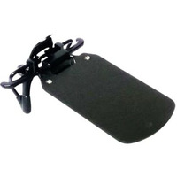 Pardini Clip-On Blinder For Shooting & Archery  Premium Eye Shield For Glasses, Issf Compliant, Non-Reflective Matte Finish, Lightweight & Durable, Adjustable For Left Or Right Eye [Black]