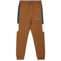Alan Jones Clothing Boys Colorblock Joggers Track Pant (Tan_15-16 Years)