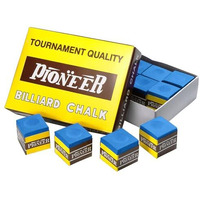 Proberos 12Pcs Snooker Chalk, Cue Chalk For Pool, Billiards, Snooker Small Square Chalk Blocks To Enhance Friction, Spin & Accuracy Prevent Miscues & Improve Shot Control Portable & Easy To Use