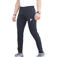 Fitinc Men's Slim Fit Polyester Track Pants (Fitdspb108M_Black_M)