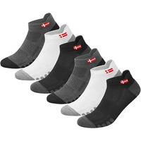 Swagr Cotton 6 Pairs Sports Socks For Men Ankle Length Athletic Running Socks, Pack Of 6, Free Size, Assorted