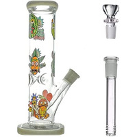 Ammo Glass (Bullet - Proof Glass Bongs) Bong 10 Super Thick Glass Bong : High - Intensity Airtight Rips (Classic)