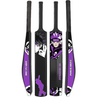Bodyfit Heavy Duty Plastic Premium Cricket Bat For Men, Women & Children | Lightweight| Full Size| | Hard Plastic Bat| 1 Piece,