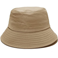 Handcuffs Women's Cotton Bucket Hat Fishermen Cap Beige, Free Size