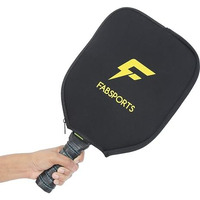 Fabsports Premium Neoprene Pickleball Paddle Cover With Zipper Sleeve Protective Case