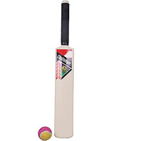 Highroof Tannic Cricket Kit For Kids Best Gift For Physical Activity For Kids. Suitable For 5 Year To 10 Year Kids. Its First Cricket Set Of Boys And Girls It Includes 1 Bat & 1 Ball. Cricket Kit