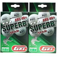 Gki Superb Tennis Ball (White, 40+) Standard Size, Pack Of 12