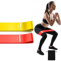 Verat Resistance Band - Stretch Bands For Exercise, Physical Therapy, Yoga - Elastic Bands, Long Stretching Rubber - Track & Field Accessories, Fitness, Home Gym For Adults (2 Pcs)