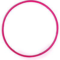 Toy Cloud Hoola Hoop Adults Exercise Classic Colour Interlockable Pieces Hula Hoop For Kids Girls Women Fitness Rings Adjustable 3 Size 17-27 Inch (Pink)