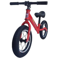 Gocart With G Logo Lightweight Pedal Free Adjustable Seat Spokes Wheel Balance Bmx Bike Bicycle For Girls And Boys (Red, Black), Rigid