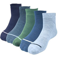 Zensoo Ankle Socks For Women And Man Combed Cotton Low Ankle Solid And Plain Color Socks Combo Pack Use For Gym, Running Casual Wear And (No Smell) Unisex Breathable Socks For Summer Pack Of 5