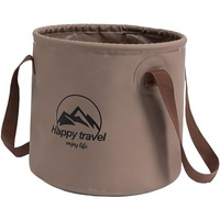 Handcuffs Foldable Water Bucket | Collapsible Buckets | Container | Camping | Portable | Fishing | Folding | Wash Basin | Travel | Boating | Storage | Tank (10 Ltr)