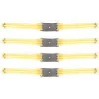 Proberos Target Games And Darts, Slingshot Accessory, Slingshotrubber Bands 3-String High Elastic Rubber Bands Elastic Natural Latex Rubber Catapult Bands