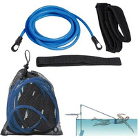 Proberos Swimming Training Swim Belts, Swimming Resistant Belts Waist Belt With 13Ft Long Swim Resistance Cord Swim Tether Stationary Swimming Belt For Advanced Swim Training Sessions