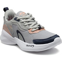 Asian Women's Fireflty-05 Sports Running,Walking & Gym Shoes Max Cushion With Memory Form Lightweight Eva Sole Extra Jump Casual Sneaker Shoes For Women's & Girl's (Grey, Numeric_5)