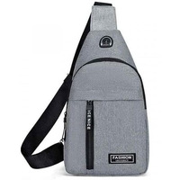 Dipdey Cross Chest Bag For Men Shoulder Bag Crossbody Backpack Waterproof Sling Backpack Bag With Usb Charging Port For Traveling/Camping/Hiking/Gym/Sports/Outdoor/Picnic (Multicolor)