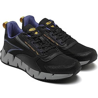 Asian Zigzag-02 Sport Running,Walking,Gym Shoes With Cushioning Material,Extra Jump Lightweight Tpr Outsole Casual Shoes For Men & Boy's Black
