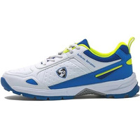 Sg Mens Shoe Club 6 0 White/Royal Blue/Lime No 9