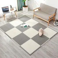 Wolpin Gym Mats For Floor Puzzle Exercise Mat With Eva Foam Interlocking Tiles For Home Kids Room, Play School Waterproof Floor Foam Mat Tiles Anti-Slip