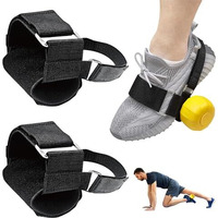 Proberos Adjustable Fitness Ankle Weight Strap, Ankle Straps For Gym, Anti-Slip Dumbbell Holder For Leg Lifts, Shin Splint Relief & Tibialis Strengthening, Durable Nylon Design, Dual Adjustment
