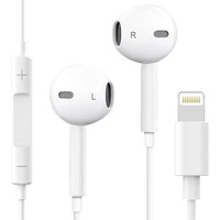 Jxrev Wired Earbuds With Microphone - Stereo In-Ear Headphones Compatible For Iphone 7/8/X/Xs/Xr/11/12/13/14 Pro, Ipad - Noise-Isolating, Stereo Sound