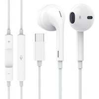 Usb C Headphones, Type C Earbuds Compatible For Iphone 15/15 Pro/ 15 Pro Max Samsung S24 Headphones With Microphone Noise Isolation Stereo Wired Earphones For Samsung Galaxy S22 S23 Ultra Pixel 7A