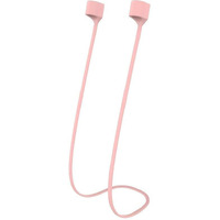 Mstick Anti-Lost Magnetic Strap Silicone Cable String For Apple Wireless Earphones 3Rd Generation | Apple Wireless Earphones 1| Apple Wireless Earphones 2 | Apple Wireless Earphones Pro - Baby Pink