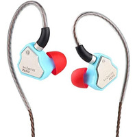 Concept Kart 7Hz Salnotes Zero Wired Iem Earphone, 10Mm Dynamic Driver | Metal Composite Diaphragm | Noise Isolation | In Ear Monitor Earbuds With Detachable Ofc Cable (Blue, Type C (Mic))