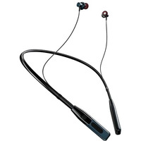 Jgd Boom J4 Bluetooth Earphones With 13Mm Drivers, Rich Music Experience, 20 Hours Playtime, Type C Fast Charging, Neckband Earphones With Magnetic Earpiece,Voice Assistant And Mic (Blue)