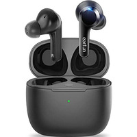 Earfun Air True Wireless In Ear Earbuds, [What Hi-Fi Awards] Bluetooth Earbuds With 4 Mics, Ipx7 Waterproof, Twsearbuds With Game Mode, Charging, Deep Bass, Usb-C Fast Charge, 35Hrs, Black