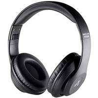 Adcom Shuffle Over-Ear Wireless Bluetooth Headphones With Built-In Mic, Deep Bass & Passive Noise Cancellation (Black)