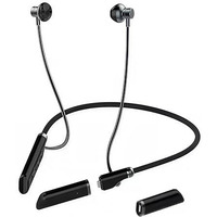 Ifast Bluetooth Wireless Neckband Earphone With Replaceable Batteries | Hifi Lossless Sound Quality | Up To 480 Hours Music Playtime |Clear Call And Noise Reduction [ Black ]