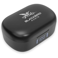Blackbird Audio Tws Bluetooth Earbuds With Digital Power Display | Smart Touch Controls | Matte Black Finish | Wireless Earbuds With Enc | Crystal Clear Sound For Music And Calls