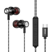 Bell Blhfk516|Melodious Sound, Premium Metal Design, Magnetic Earbuds, Type-C Support, Play Start/Stop Volume Control Switch | Earphones For Mobile Phone/Tablet/Laptop Compatible | Magnetic Buds