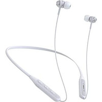 Bell Blbhs145 Bluetooth Wireless In Ear Earphone Headset With Super Deep Bass & Mic, Up To 40H Play Time + Magnetic Earbuds & Passive Noise Cancellation Neckband (Blbhs145-White)