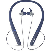 Tempt Spirit In-Ear Bluetooth 5.2 Neckband With Oxyacoustics Technology, 14.2Mm Bass Drivers, Wireless Earphone With Upto 30 Hours Playback, Ideal For Gaming & Travel, Type C Port (Blue)