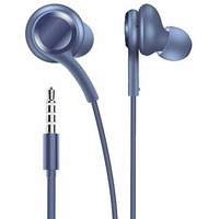 Candytech Hf S8 Maxx Pro Wired Headset With 3.5Mm Jack And In Built Mic & Enriched Bass (Blue)
