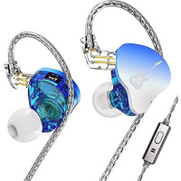 Nd Dd3 Wired In Ear Monitor Earphone| 10Mm Dual Magnetic Dual Cavity Dynamic Driver Iem With 4 Tone Adjustable Switches| Clear Sound & Deep Bass Detachable 2 Pin 0.75Mm Connector 3.5Mm Jack