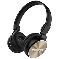 3Idea Tessco (Bh-390) Stereo Wireless Bluetooth Headphones Over The Ear, Lightweight Design, 360 Surround Sound Hifi (Gold)
