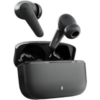 True Wireless Stereo In Ear Earbuds With Environmental Noise Cancellation Quad Mic | Low Latency Gaming | Type-C Fast Charging | Ipx5 Waterproof Standard | Bluetooth 5.4 Earbuds Tws [ Black ]