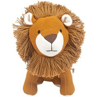 Nesta Toys - Lion Plush Toy For Kids | Snuggly Knitted Cotton Plush Toy | Animal Doll For Kids